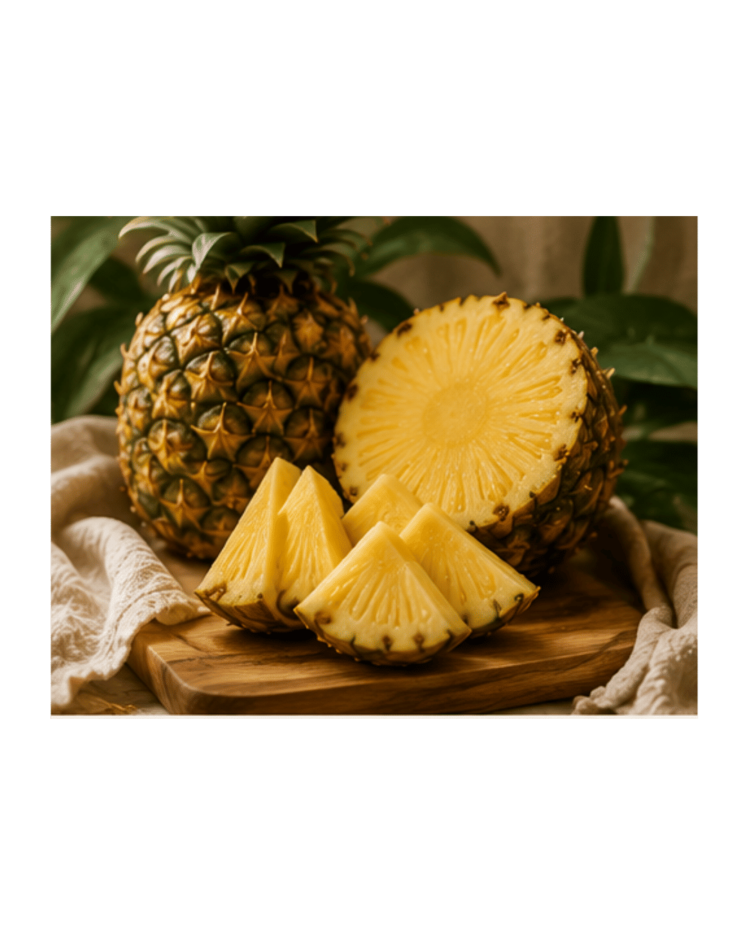 Fresh pineapple