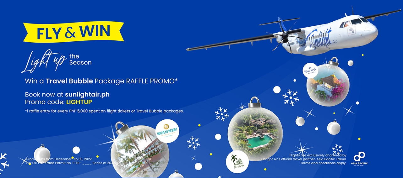 Sunlight Air Light Up the Season Raffle Promo