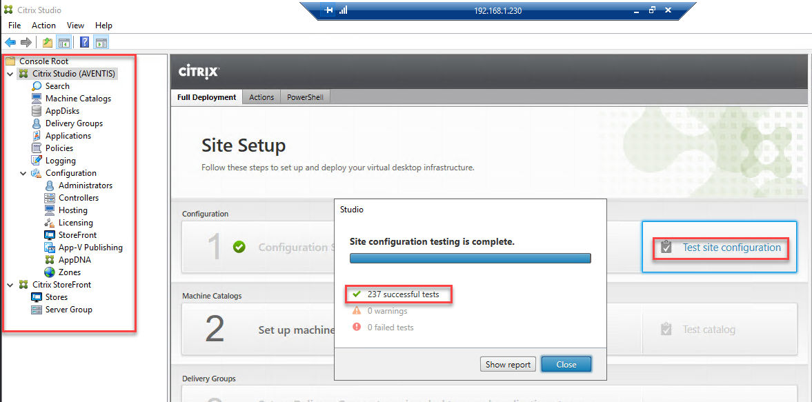 Deploy Citrix Virtual Apps and Desktop 1912 LTSR AventisTech