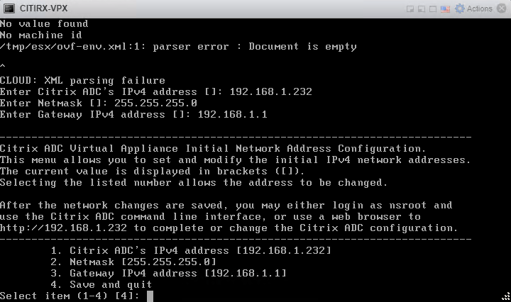 how to check mac address of vpx