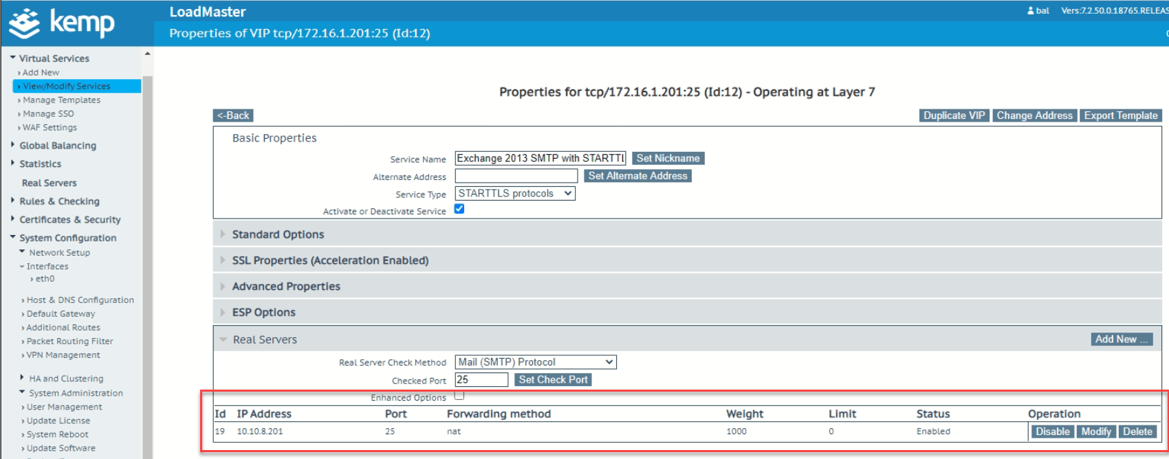 Reverse Proxy for Exchange with KEMP - AventisTech