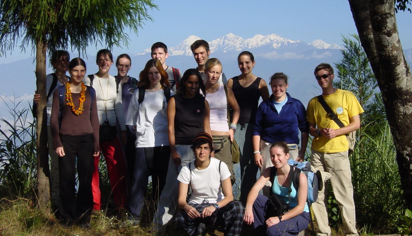 Nepal Gap Year program 2015 group