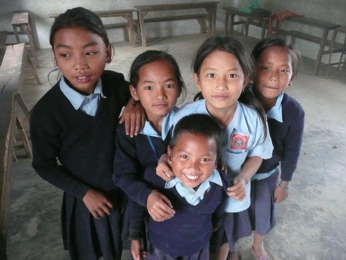 School children in Nepal