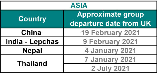 AV Asia dates