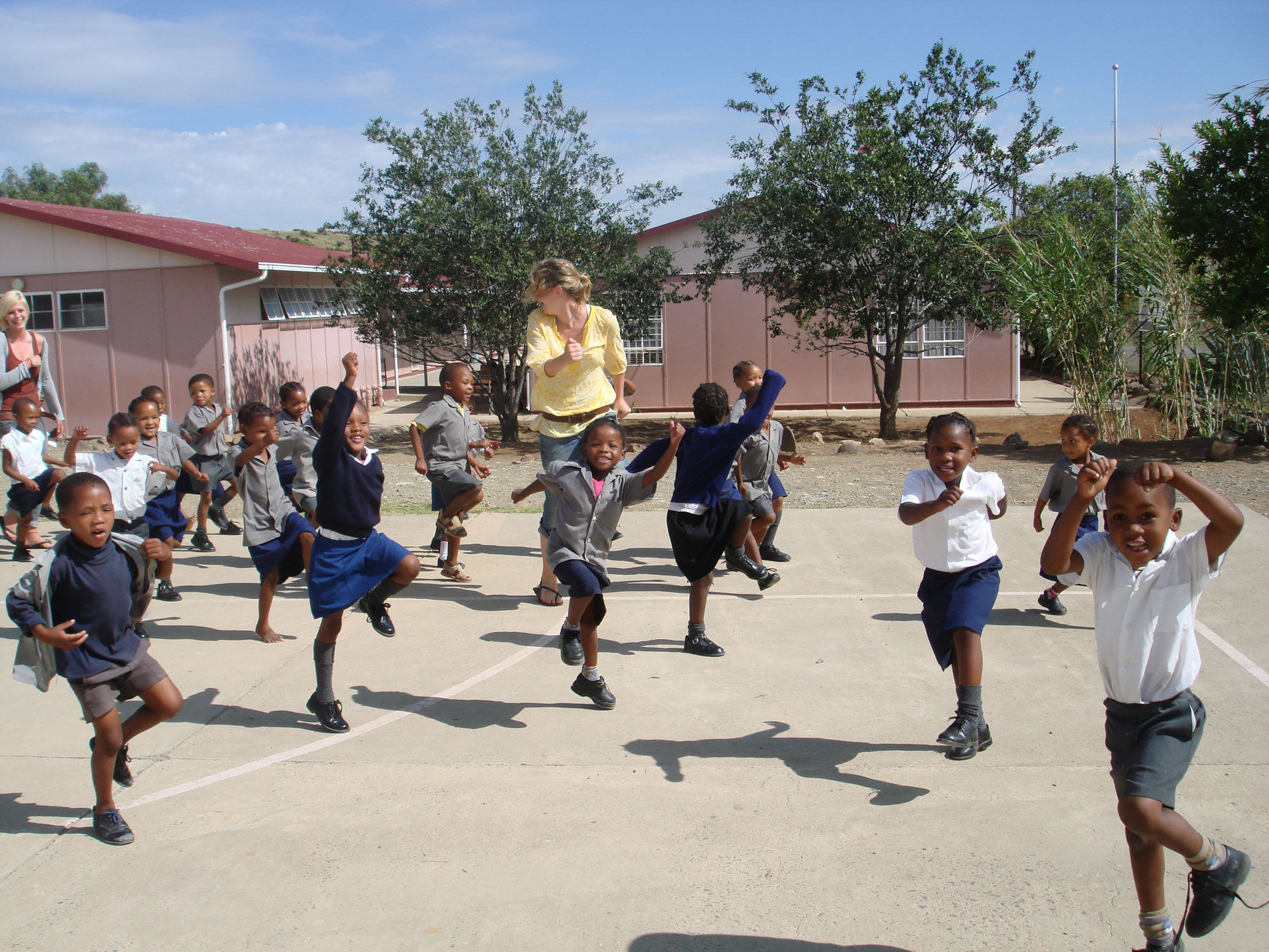 Gap Year South Africa children playing