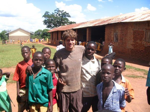 Gareth in Uganda 2007