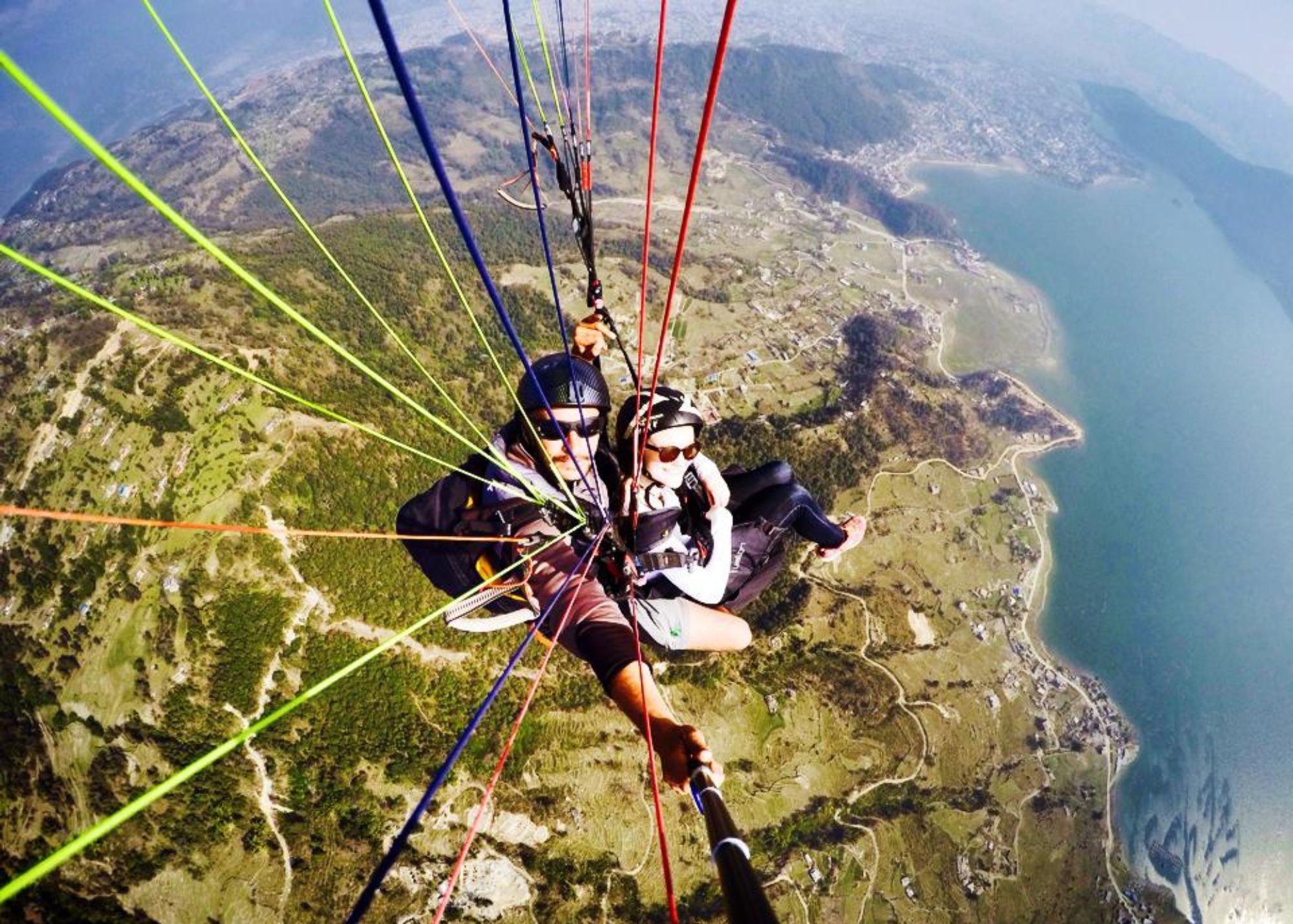 Parahawking in Nepal - Gap Year Travel