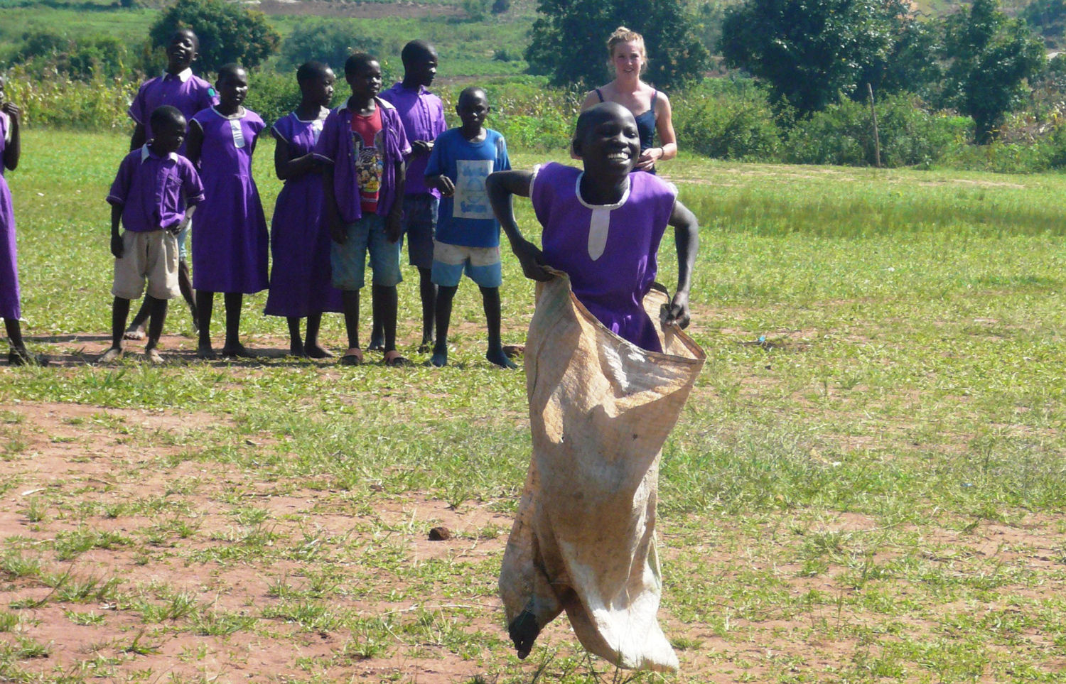 African children sack race on gap year project