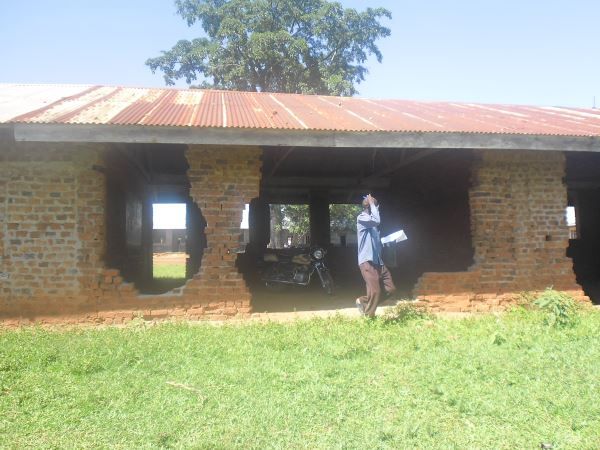 Renovation of a school building at Kasokwe Primary School