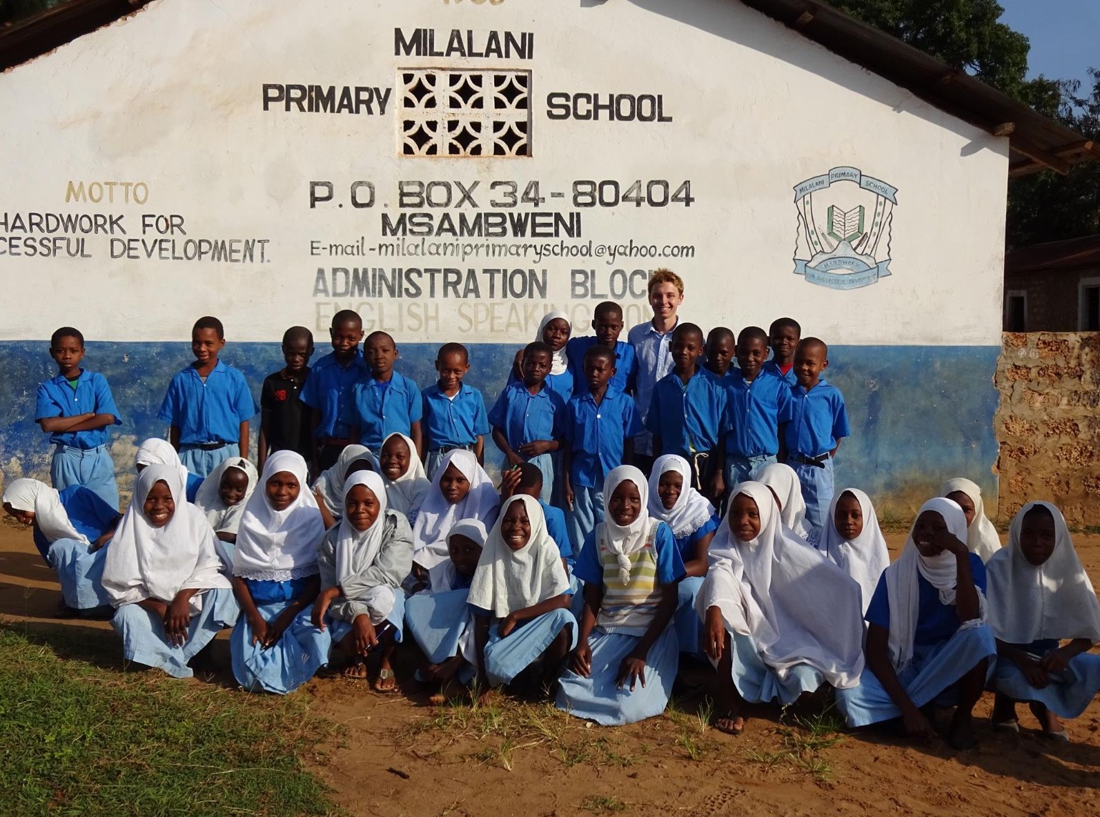 William Grice on work experience in Kenya 2016