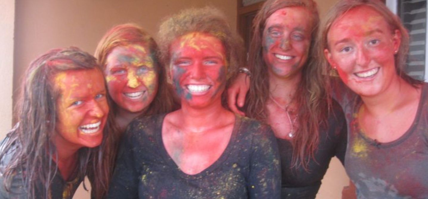 AVs at the Holi Festival, adventures in Nepal