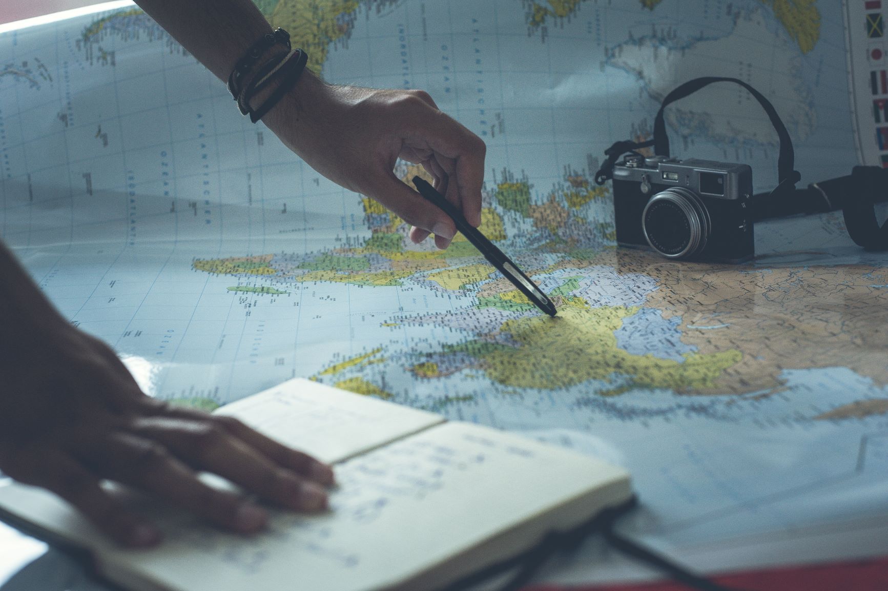 Map out your future travel plans!