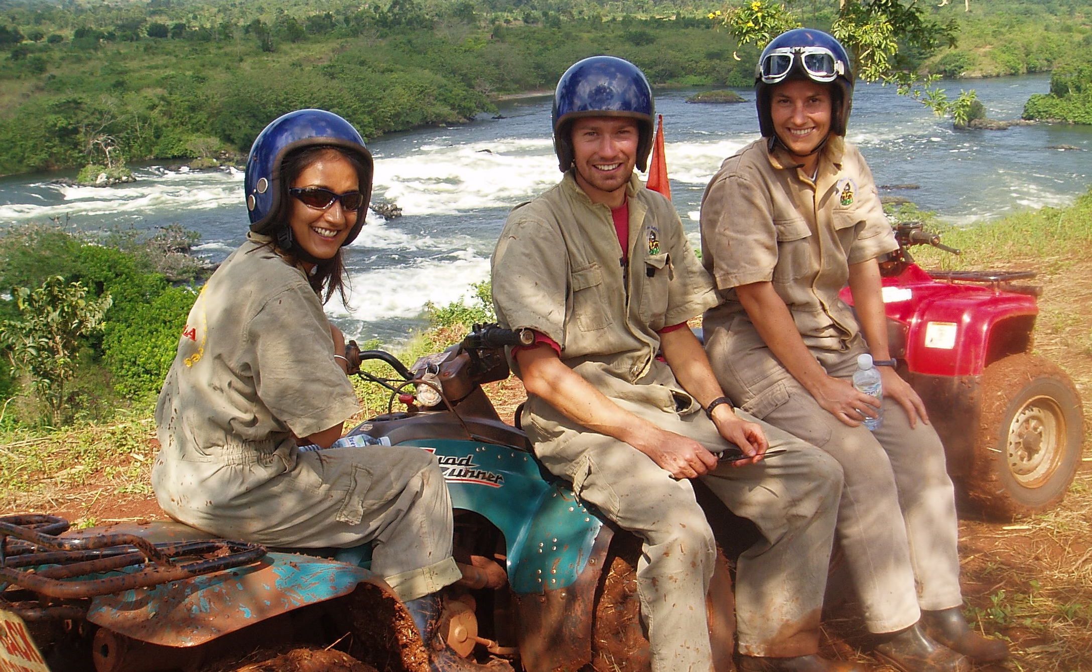 Quad biking in Uganda