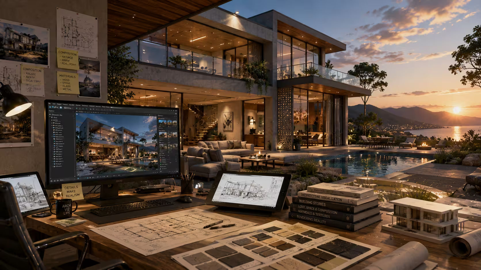 3D Architectural Visualization Service - AVGC-XR Solutions