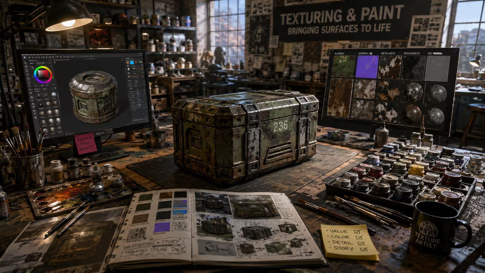 3D Texturing Service - AVGC-XR Solutions