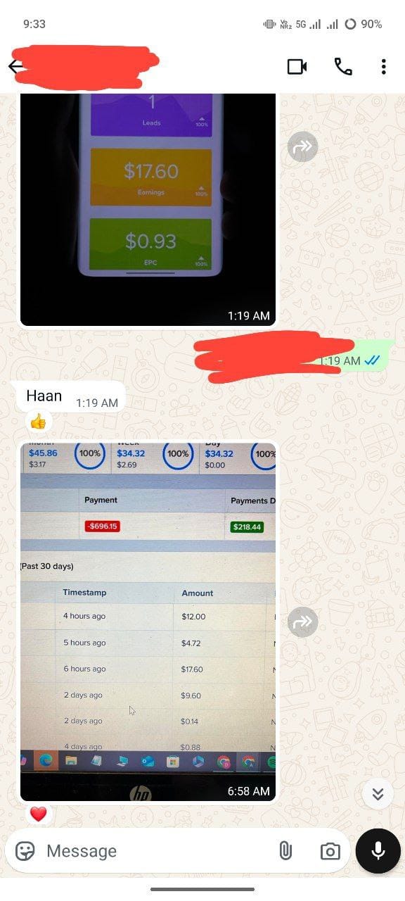 Student Earning Proof 6