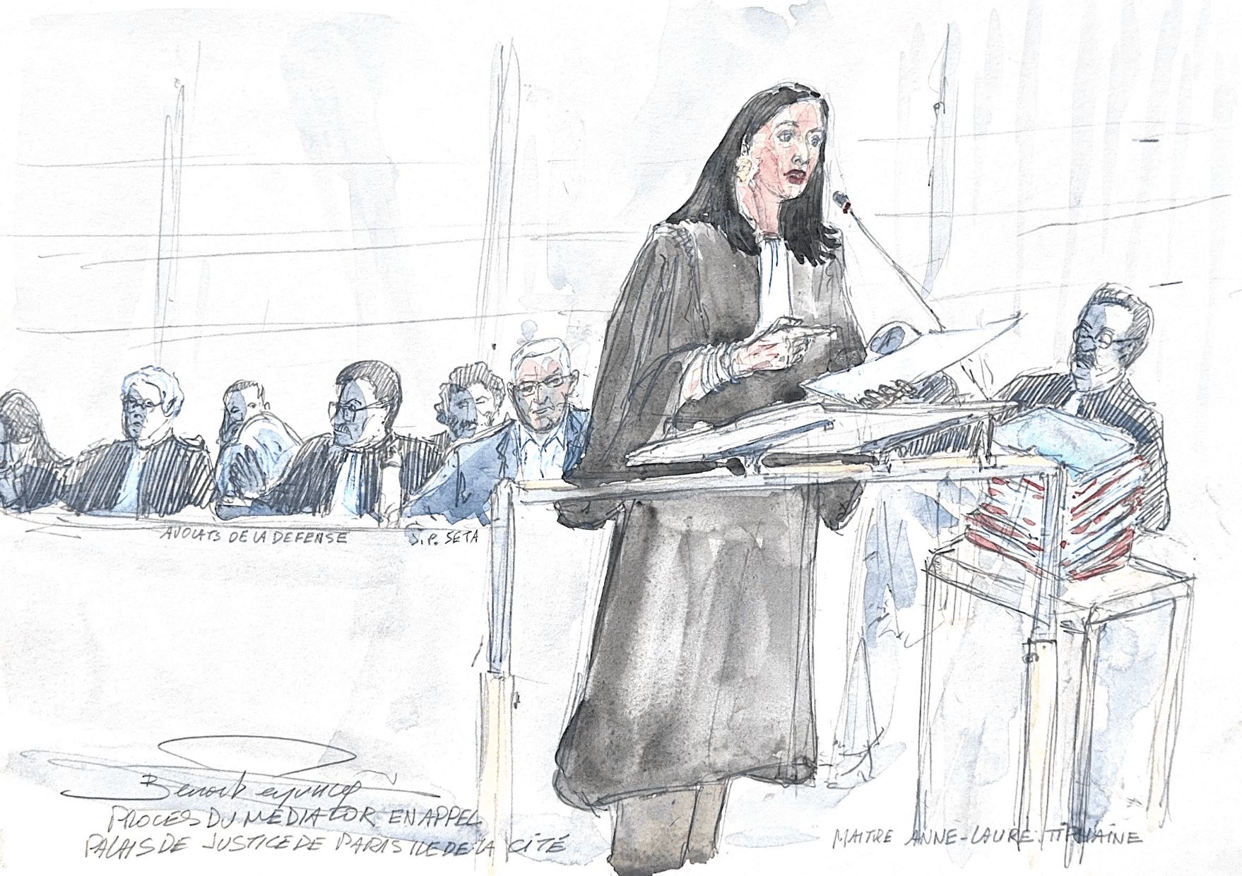 MEDIATOR : Un hommage inédit dans la robe des avocats des parties civiles. - capture decran 2024 10 01 a 114623