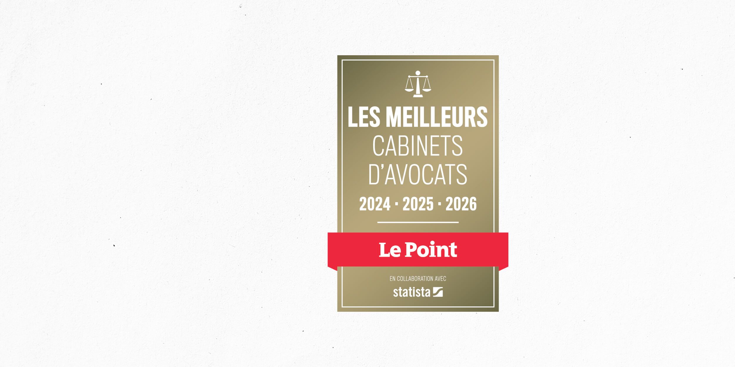 Meilleur cabinet d’avocats 2026 par Le Point - Avocats Coubris & Associés