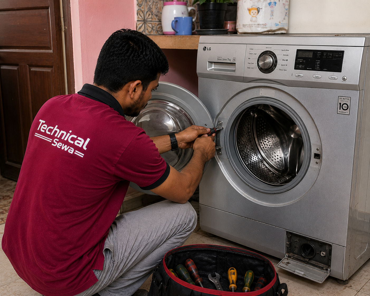 lg washing machine repair service