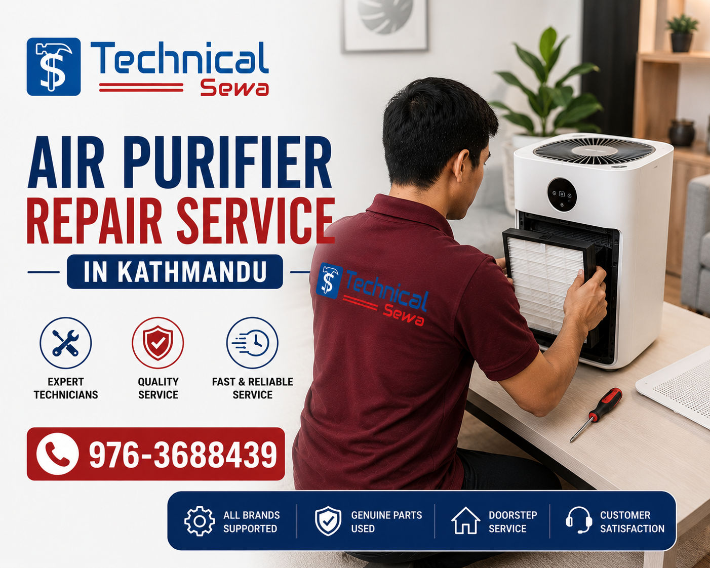 air purifier repair service in kathmandu