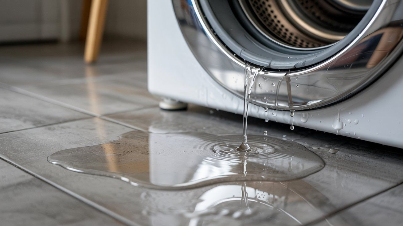Washing machine leaking from bottom