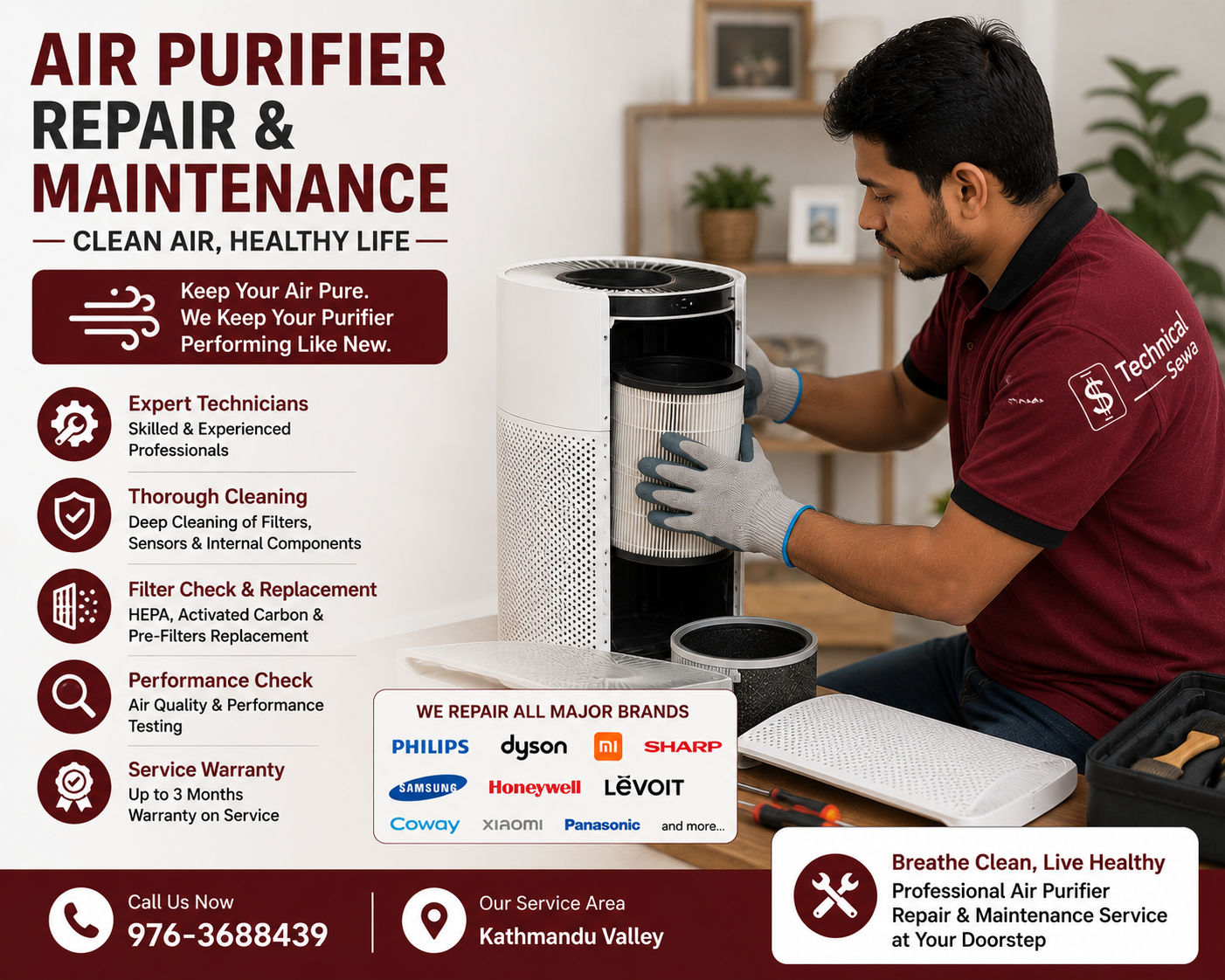 air purifier in nepal