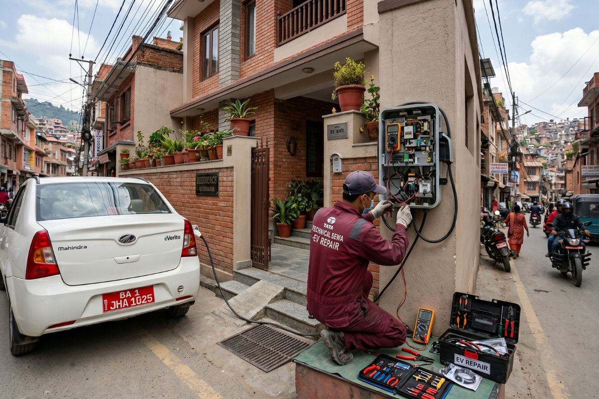 ev charger repair kathmandu
