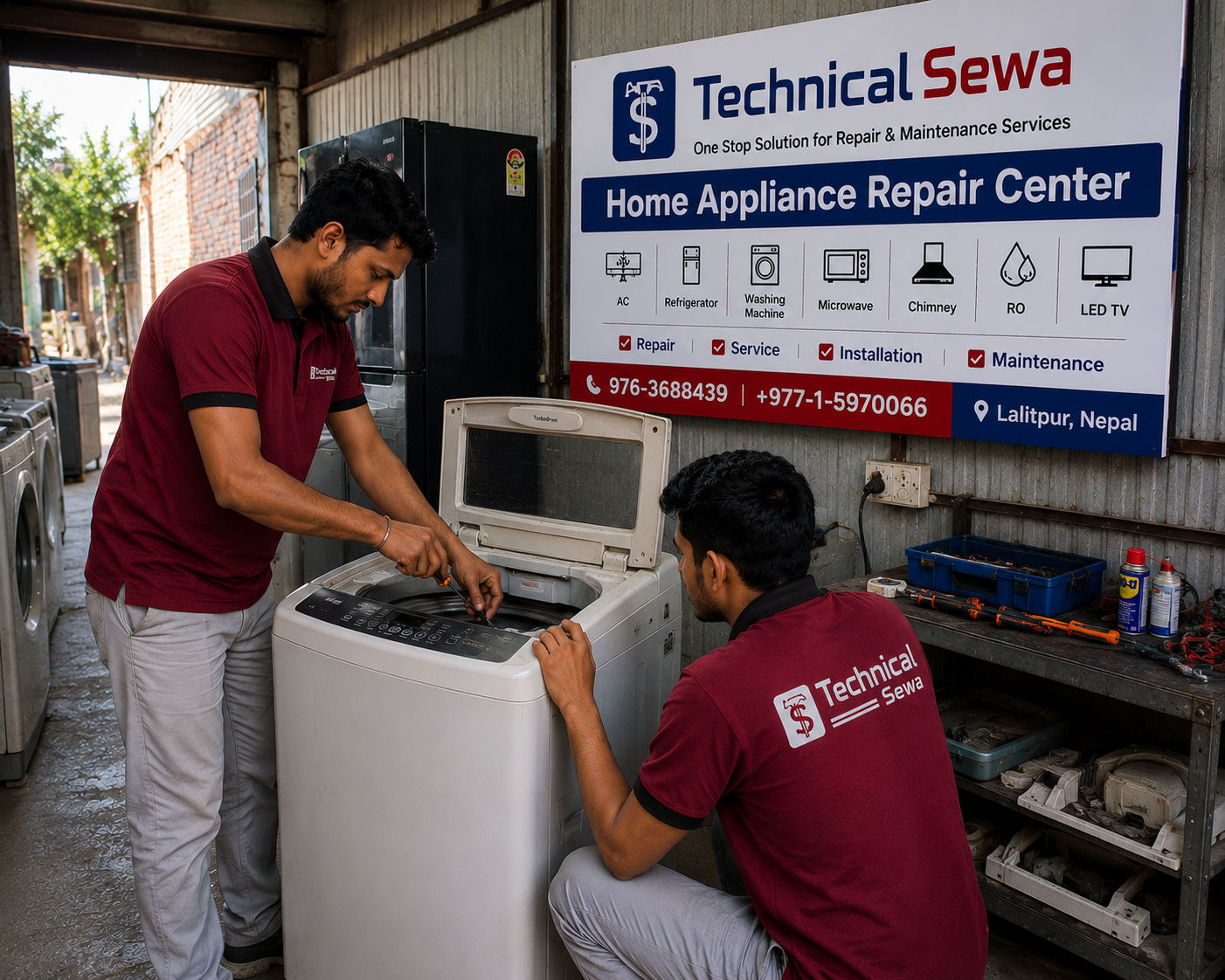 home appliance repair nepal