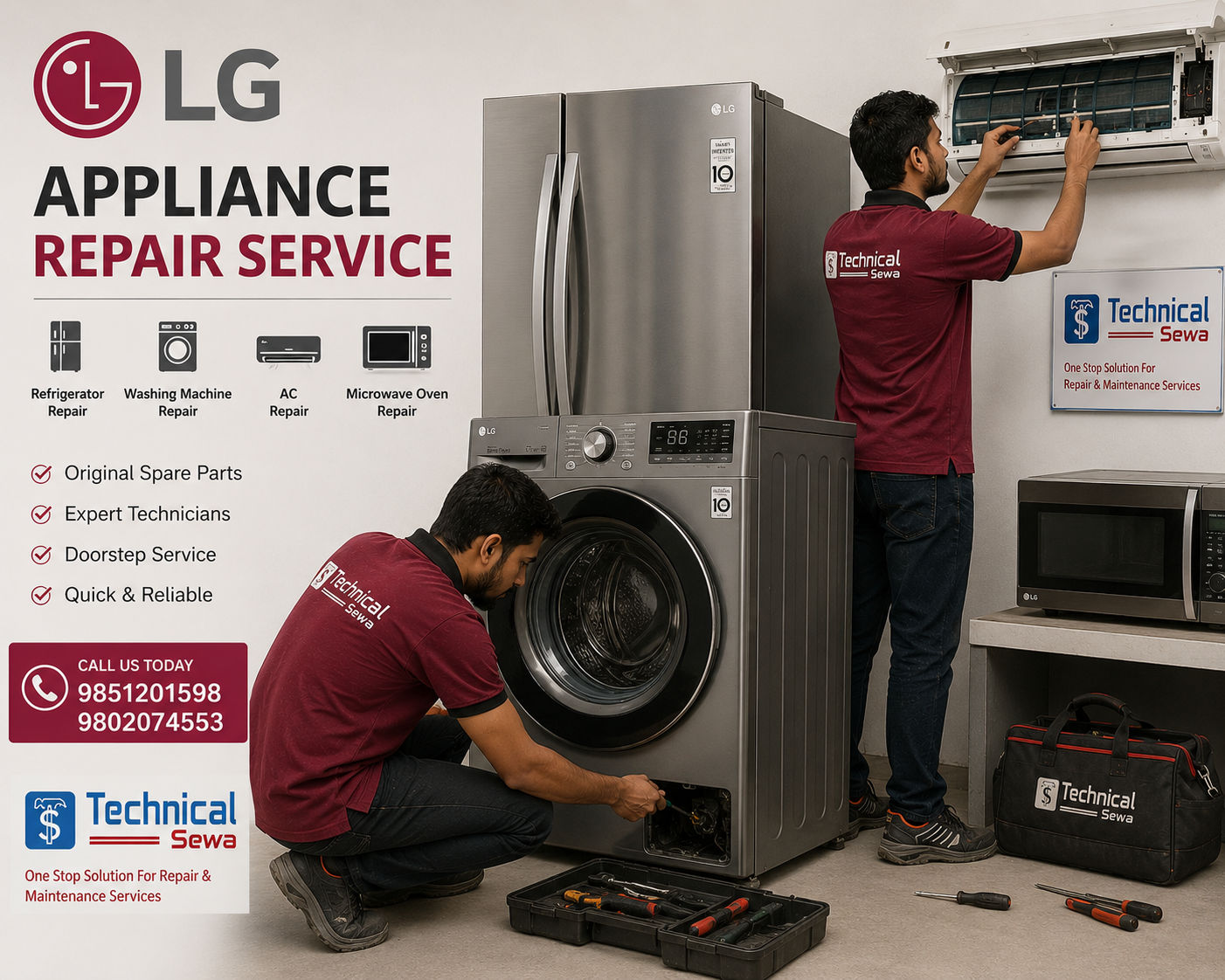 LG service center in nepal