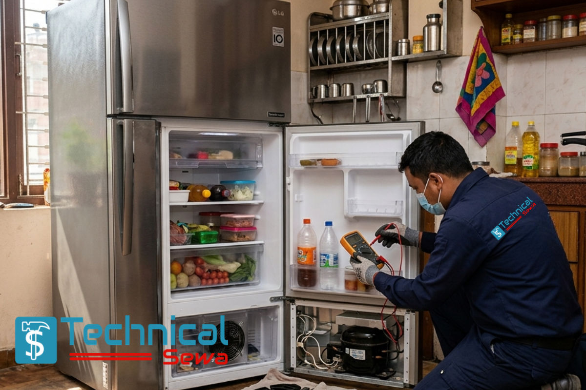 refrigerator repair in kathmandu