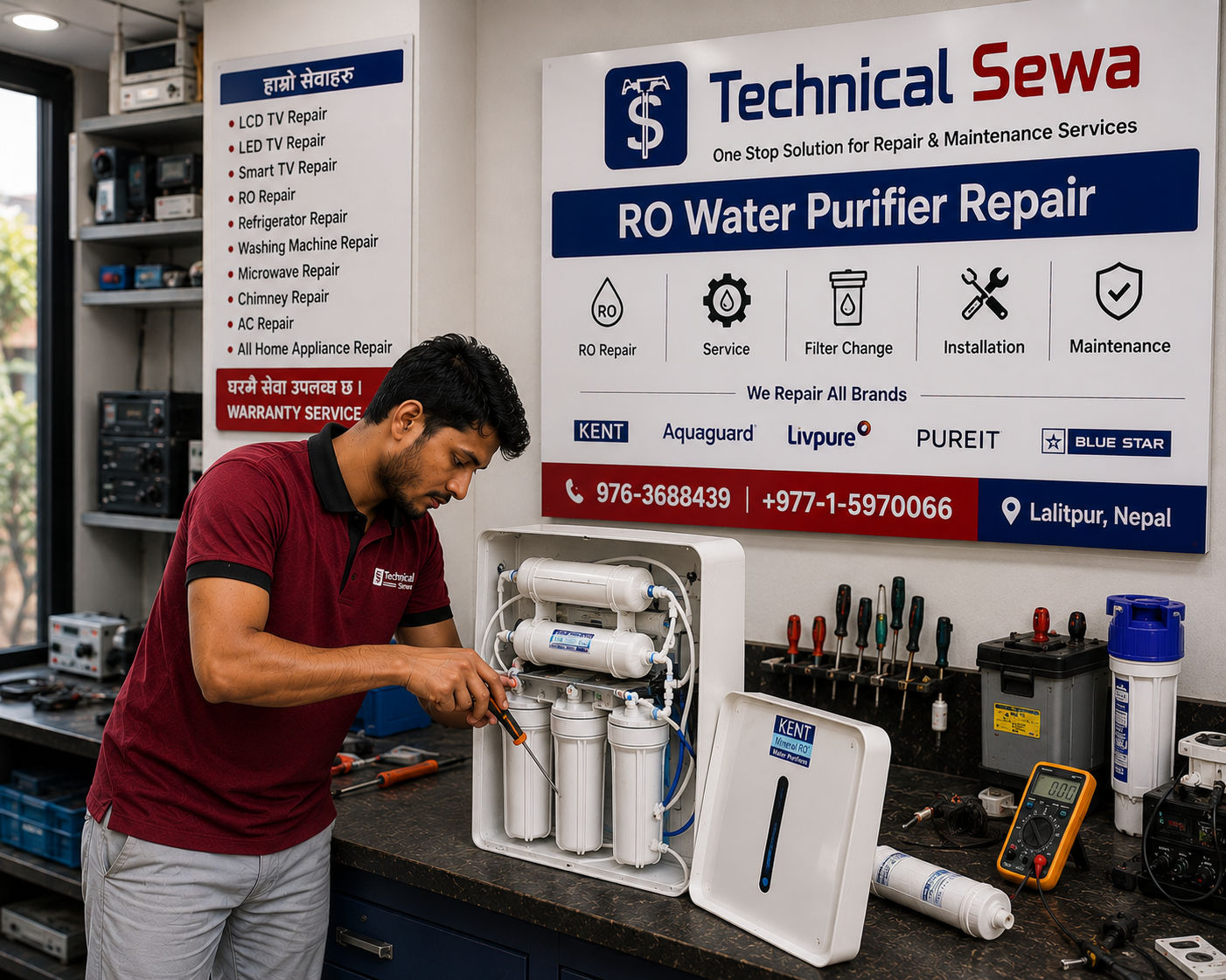 ro water purifier repair