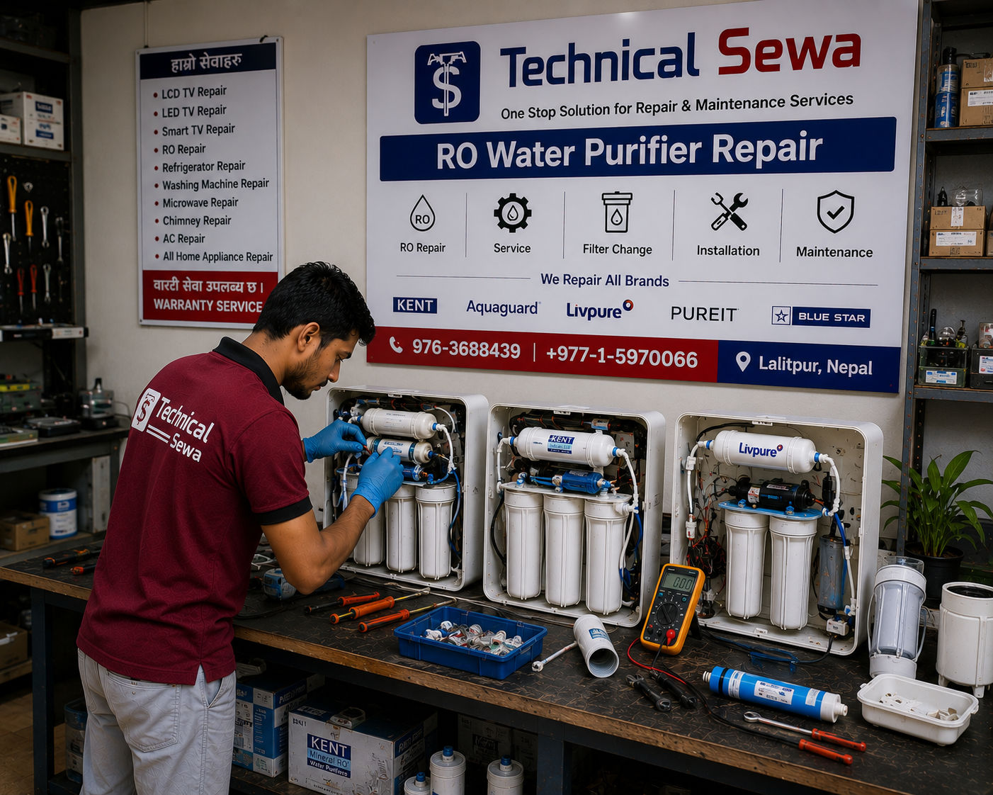 ro water purifier repair