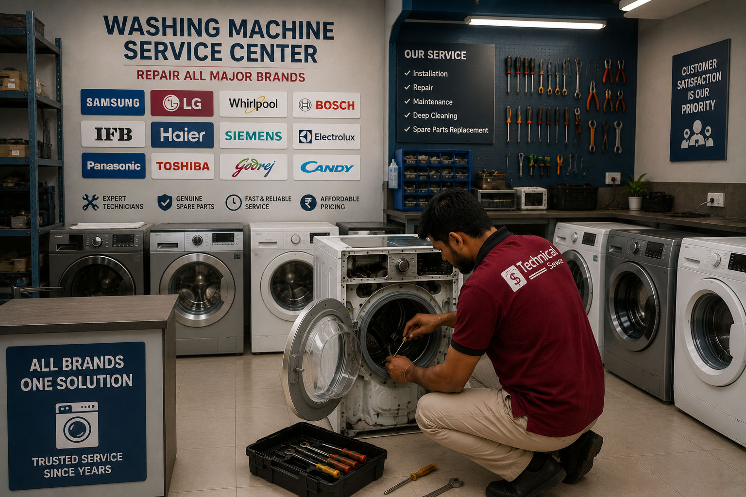washing machine repair service
