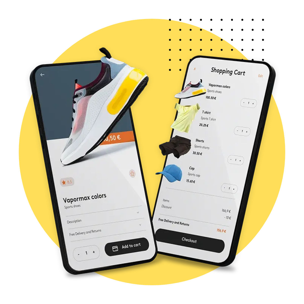 Ecommerce App Mockup