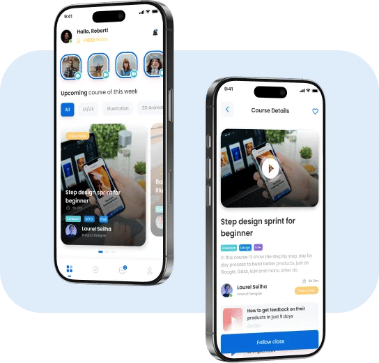 Fintech app UI