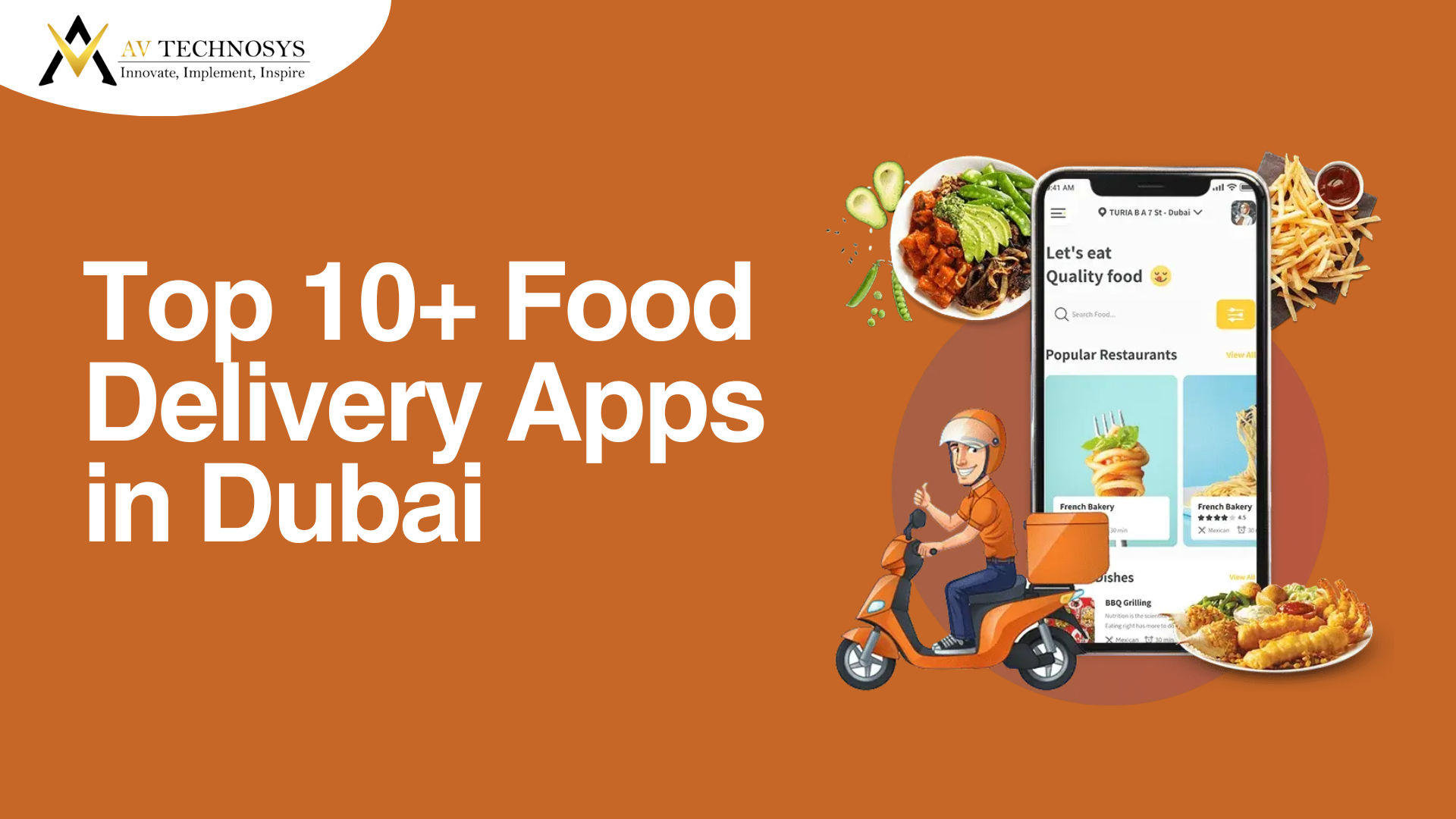 Top 10+ Food Delivery Apps in Dubai