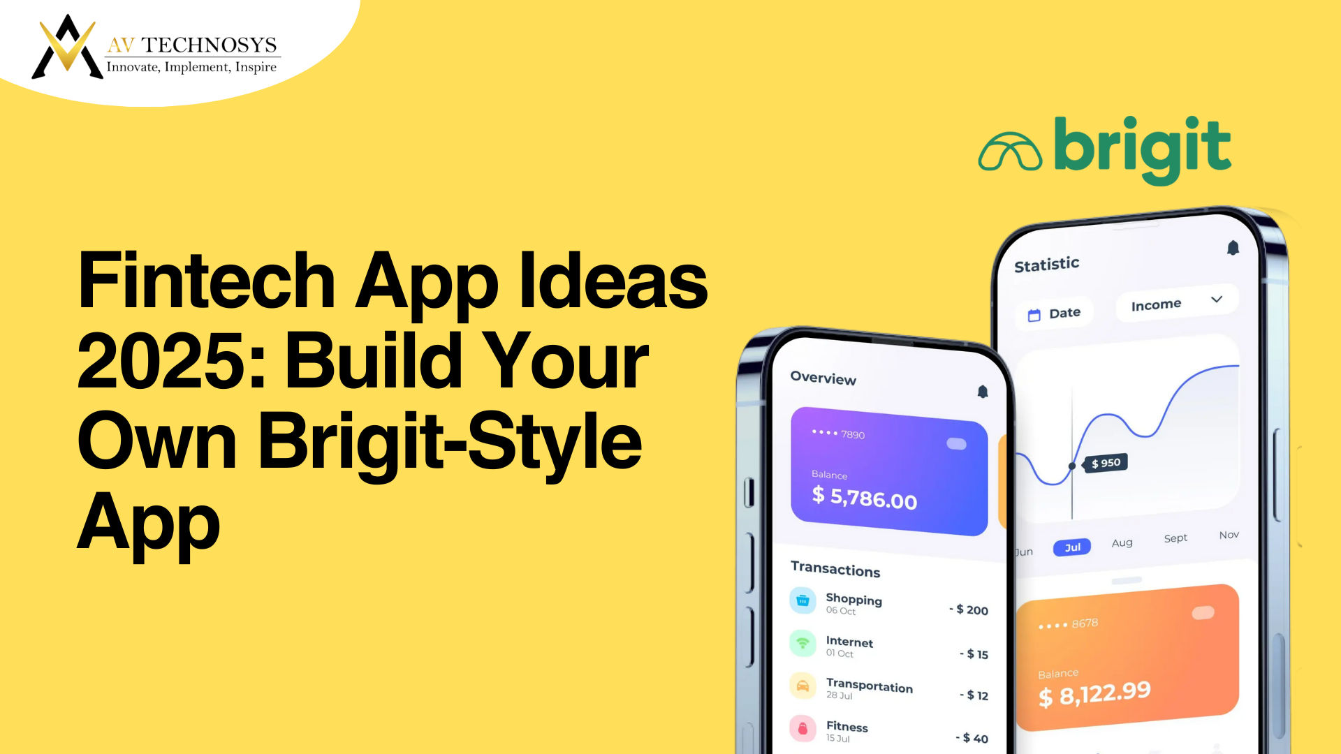 Fintech App Ideas 2025: Build Your Own Brigit-Style App