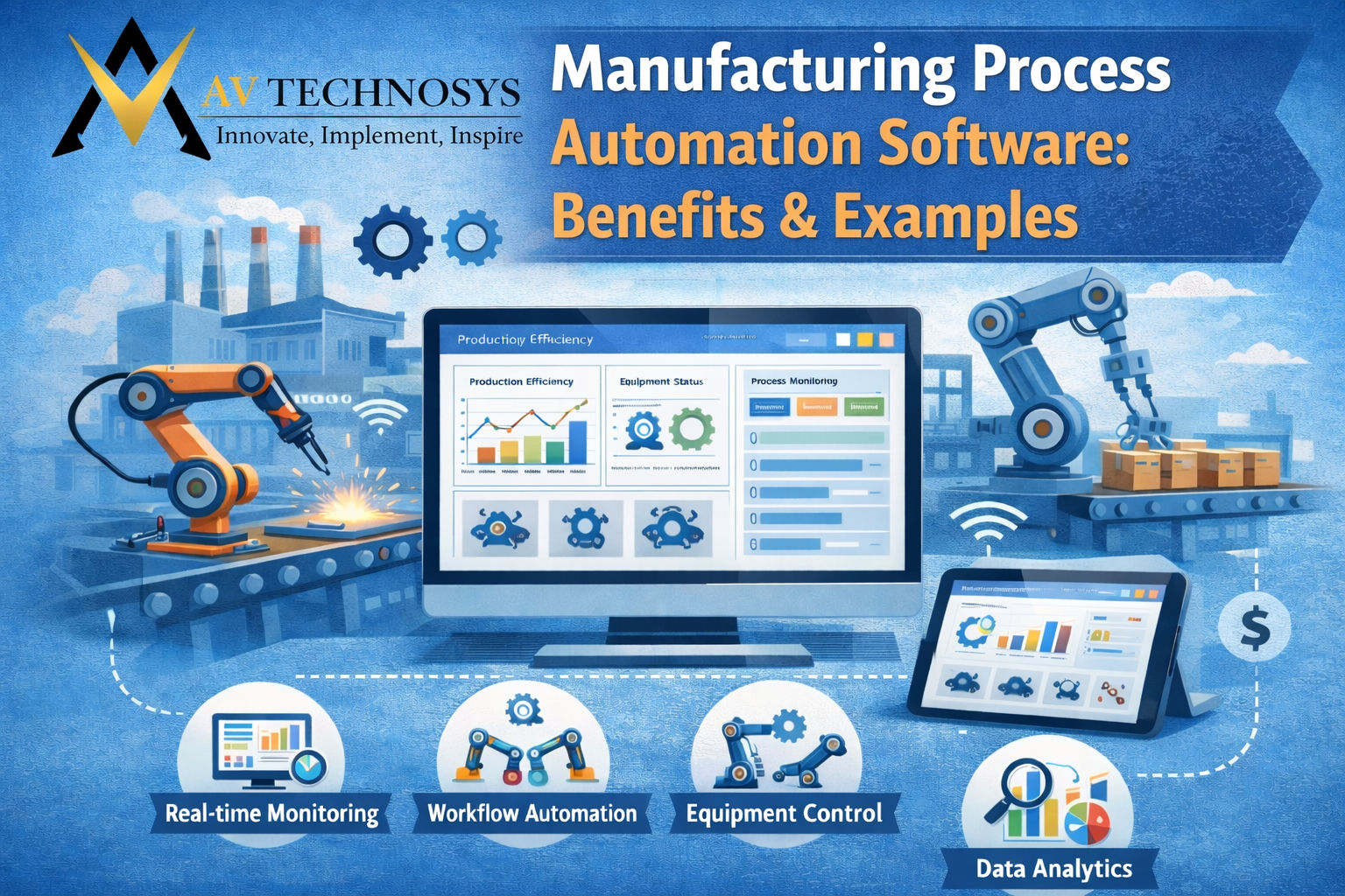 Manufacturing Process Automation Software: Benefits & Examples