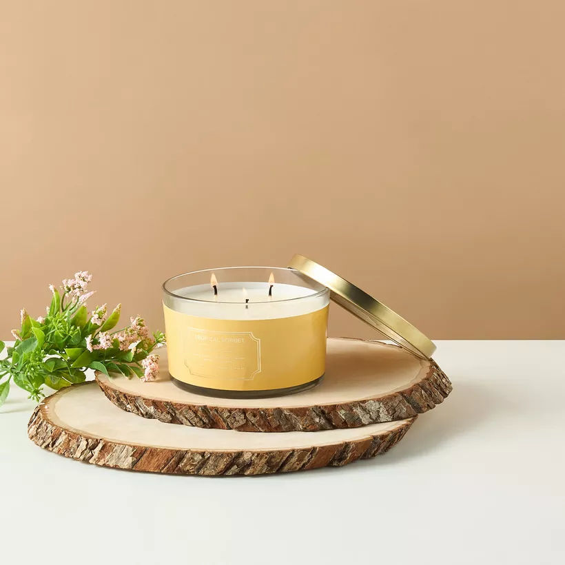 Scent.d Tropical Sorbet 3-wick Candle
