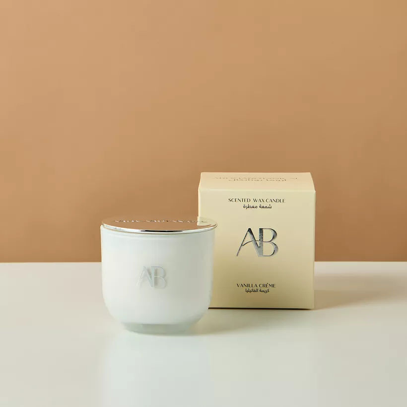 Aromabotanical Vanilla Creme Jar Candle - 340 gms