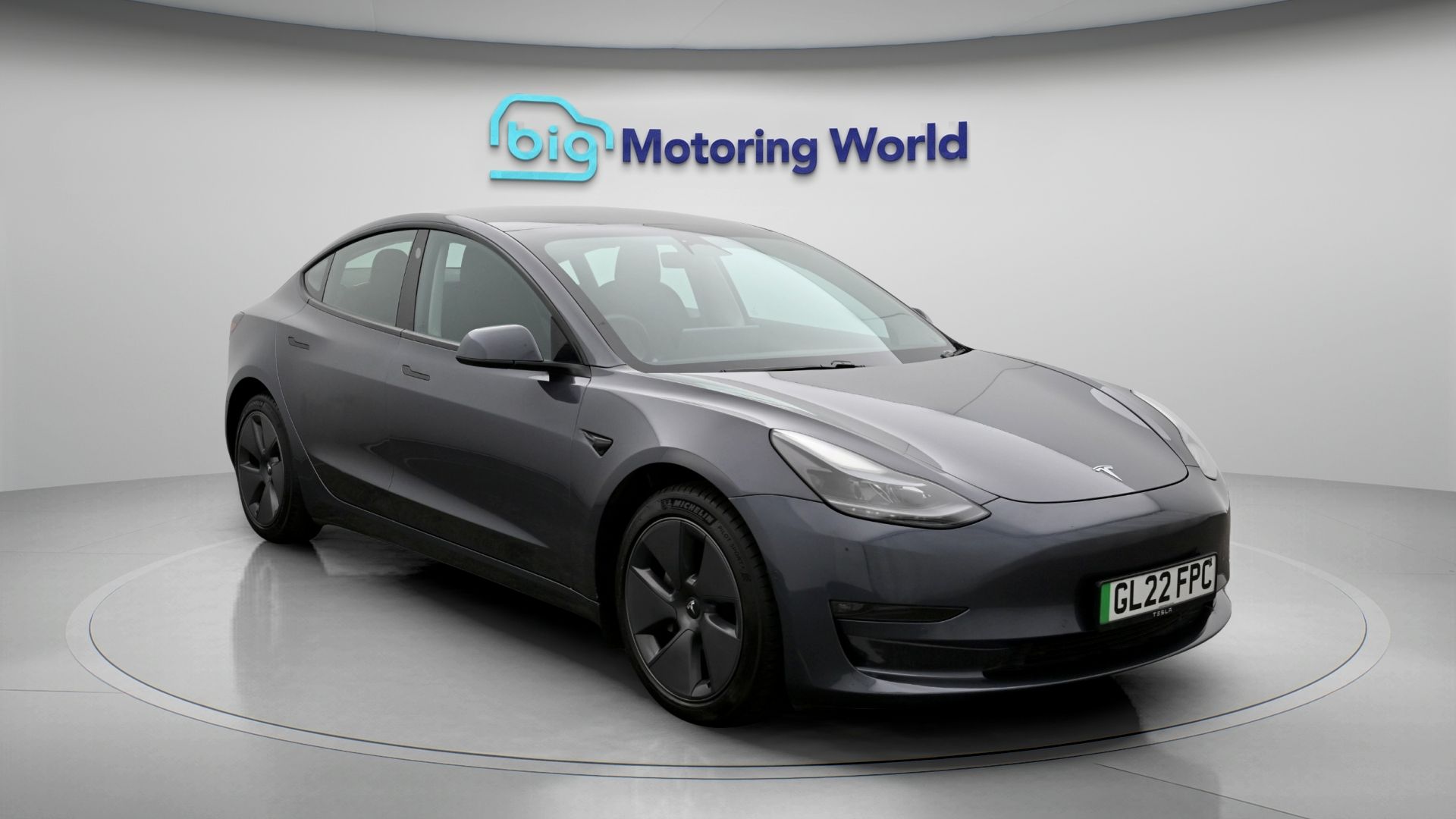 Tesla Model 3 listing photo
