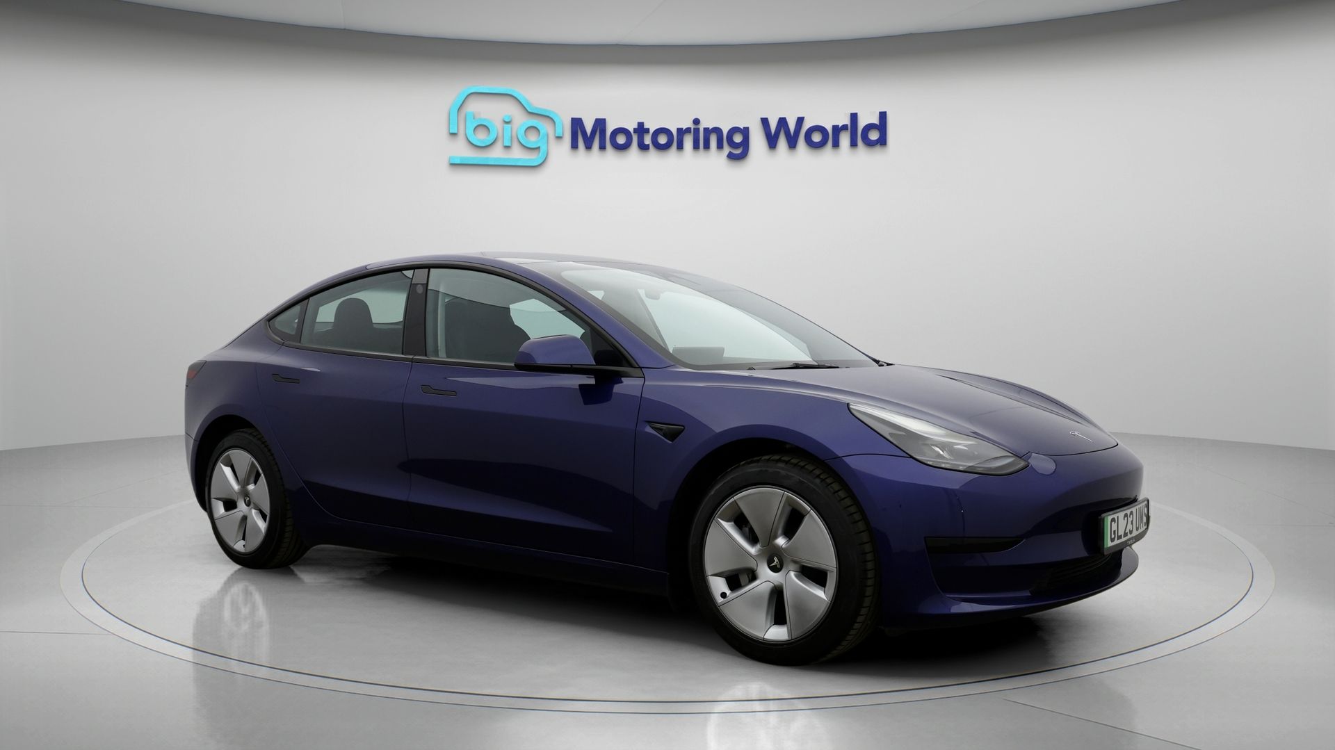 Tesla Model 3 listing photo