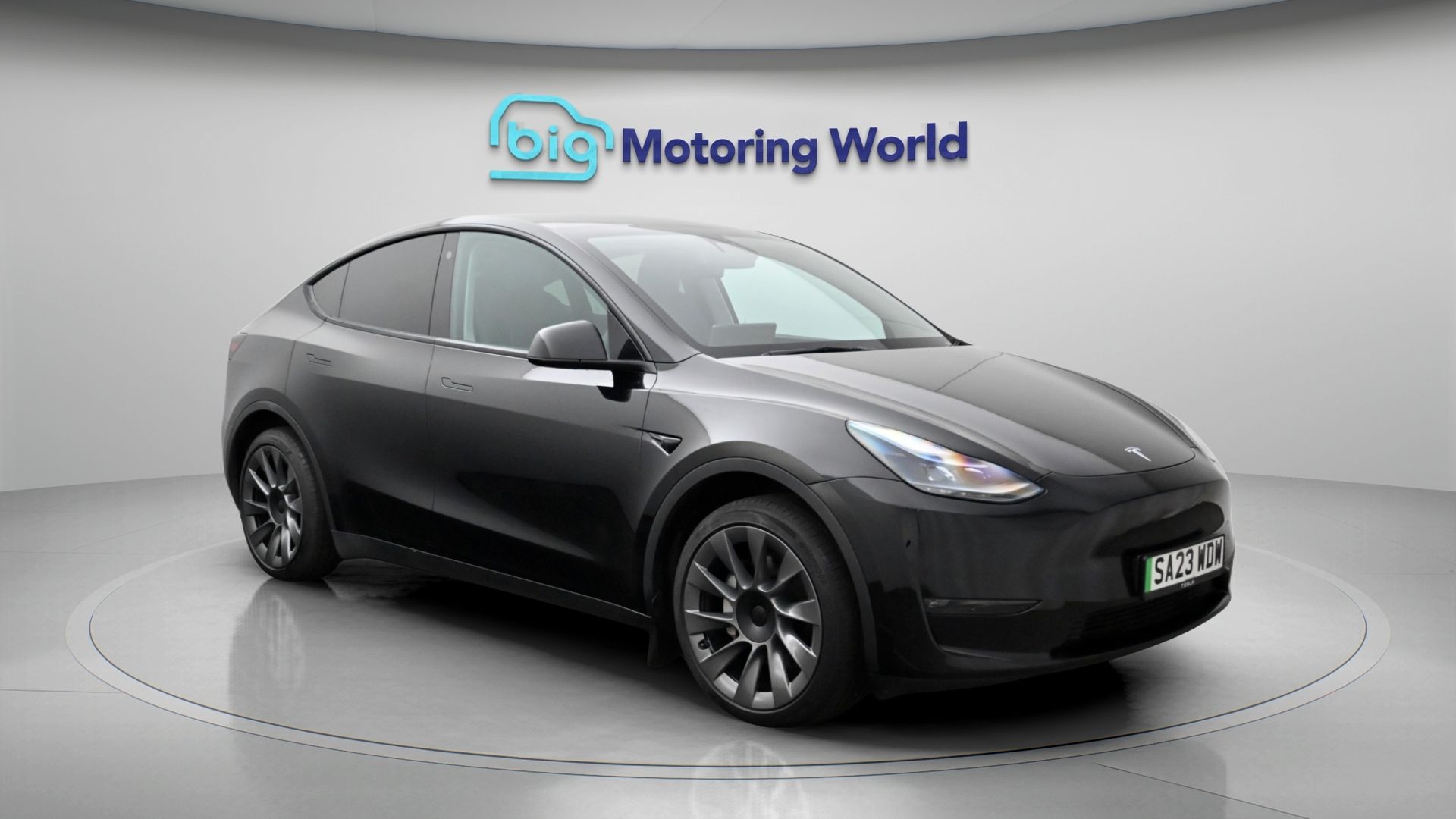 Tesla Model Y listing photo