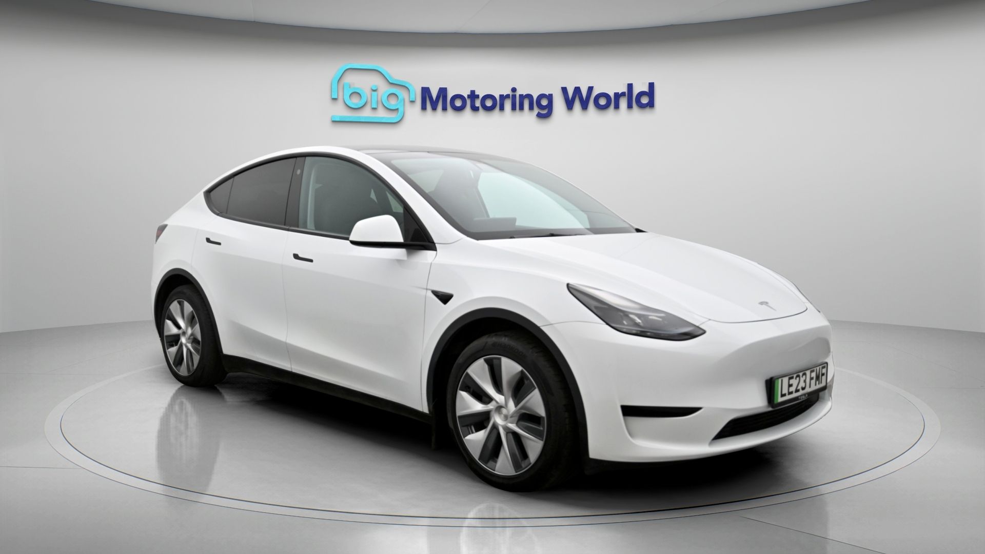Tesla Model Y listing photo