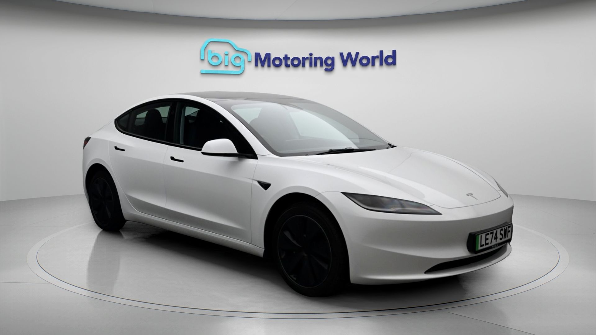 Tesla Model 3 listing photo