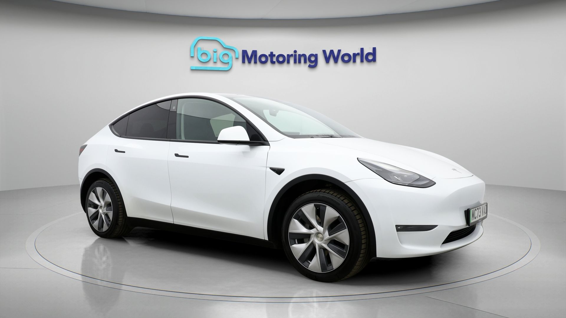 Tesla Model Y listing photo