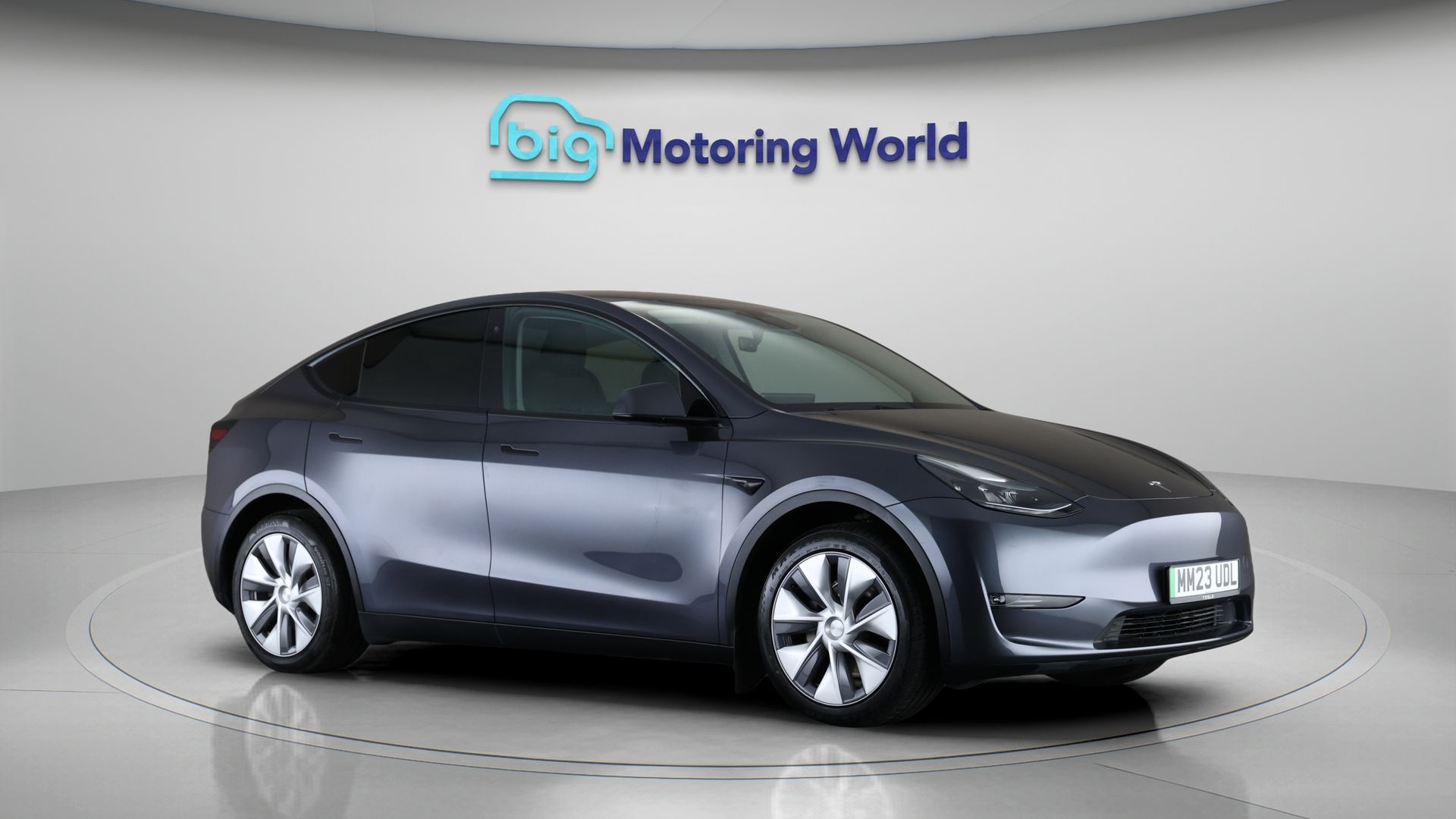 Tesla Model Y listing photo