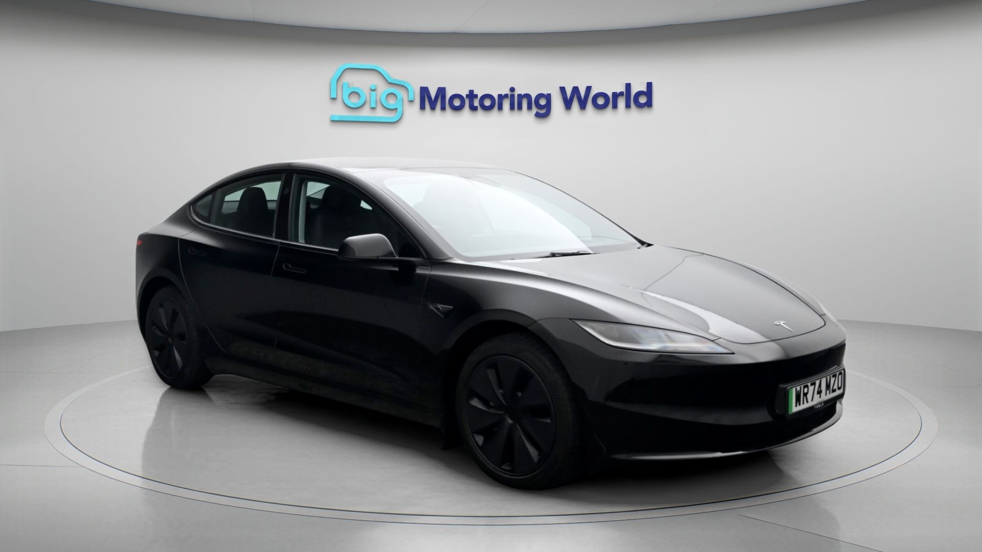 Tesla Model 3 listing photo