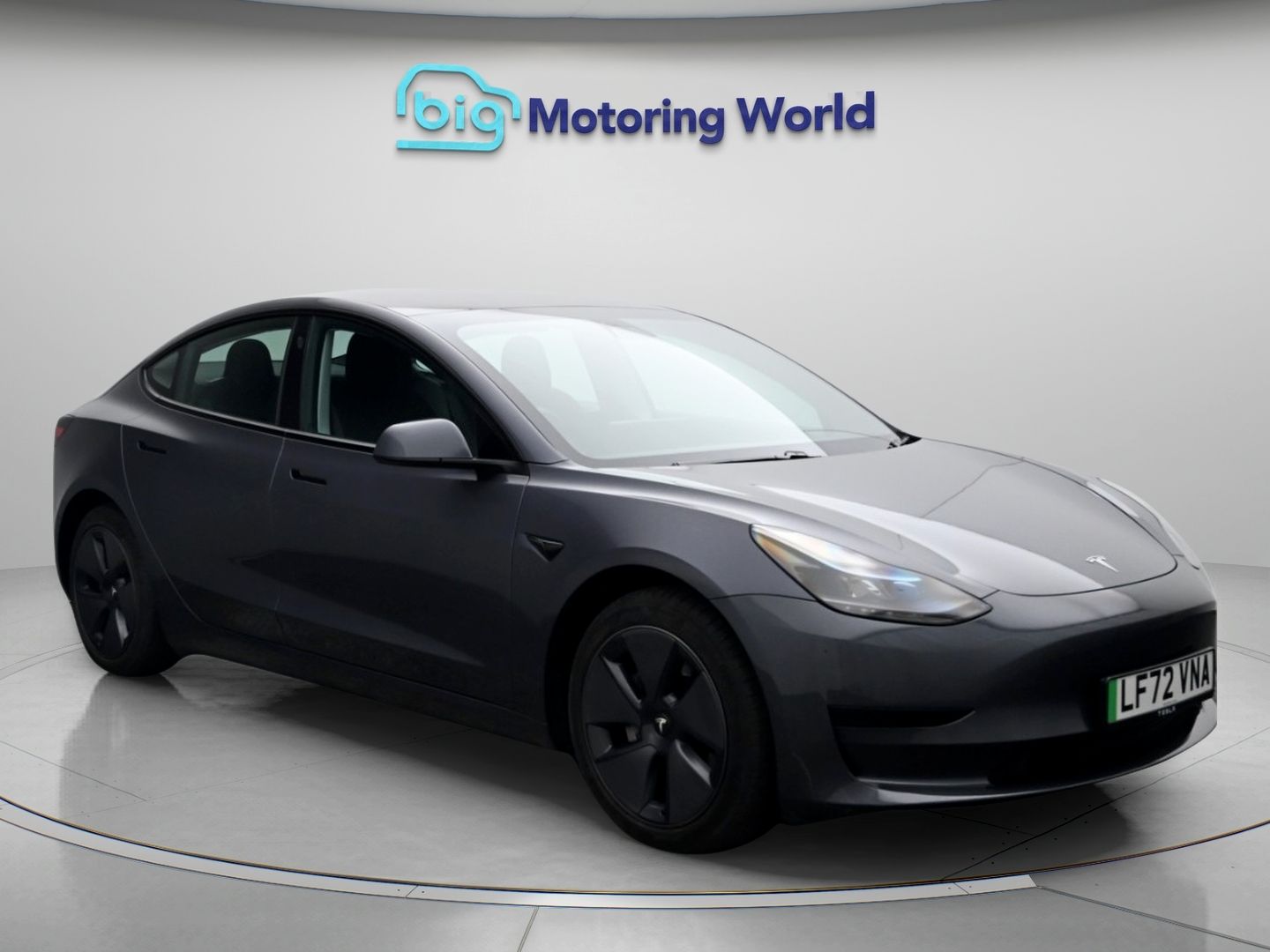 Tesla Model 3 listing photo