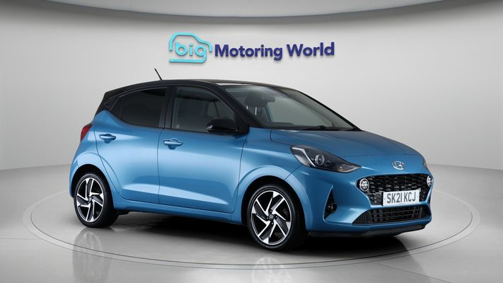 HYUNDAI I10 2021 1.0 PREMIUM EURO 6 S S 5DR AMAZING 752.00 9,672 MILES...